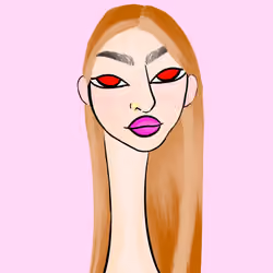 Long Neckie Lady #2079