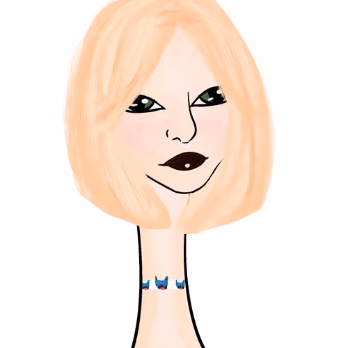Long Neckie Lady #2919