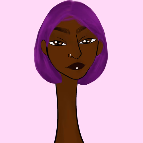 Long Neckie Lady #1253