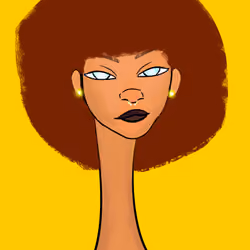 Long Neckie Lady #2078