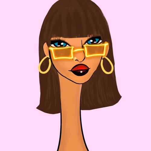 Long Neckie Lady #2051