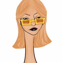 Long Neckie Lady #3009