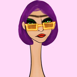 Long Neckie Lady #2232