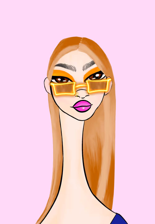 Long Neckie Lady #3326