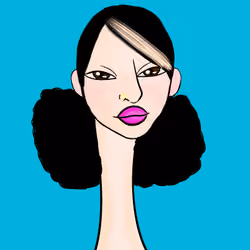 Long Neckie Lady #205