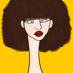 Long Neckie Lady #783