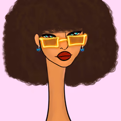 Long Neckie Lady #1072
