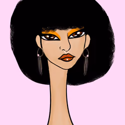 Long Neckie Lady #738