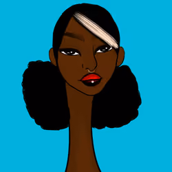 Long Neckie Lady #351