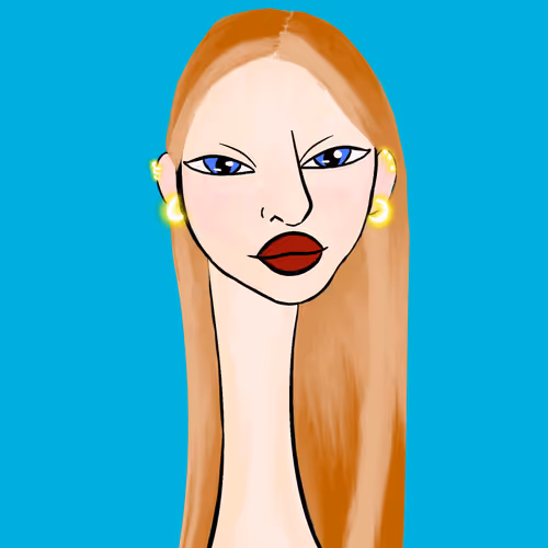 Long Neckie Lady #3308