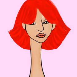 Long Neckie Lady #1619