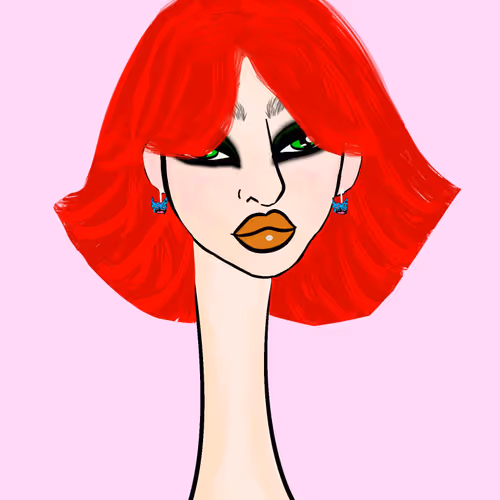 Long Neckie Lady #2211