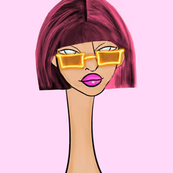 Long Neckie Lady #2207