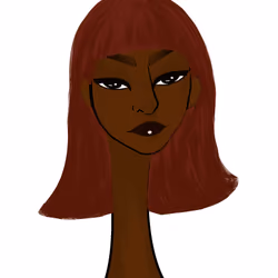 Long Neckie Lady #50