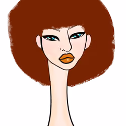Long Neckie Lady #1921