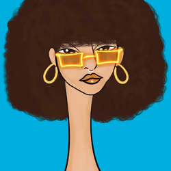 Long Neckie Lady #3242