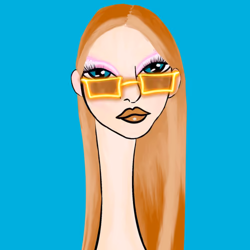 Long Neckie Lady #2037