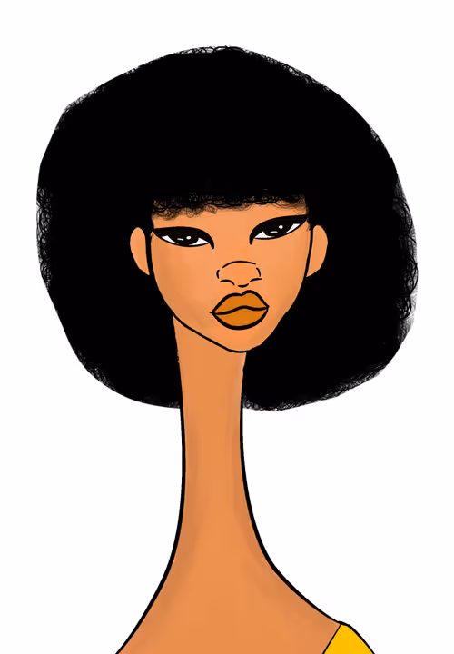 Long Neckie Lady #3285