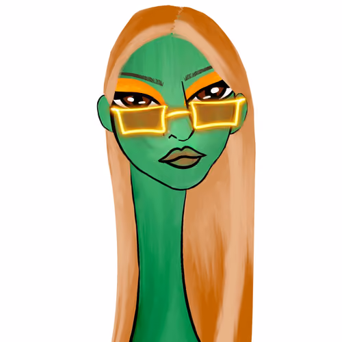 Long Neckie Lady #266