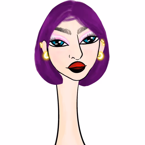 Long Neckie Lady #727