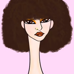 Long Neckie Lady #2064