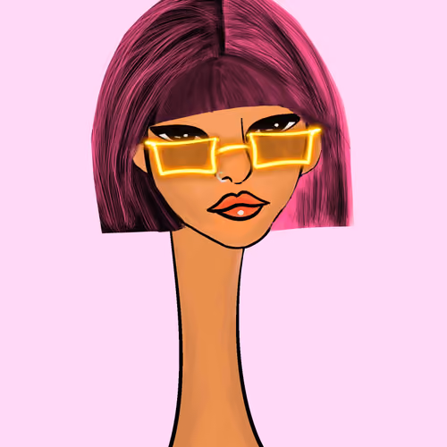 Long Neckie Lady #2667