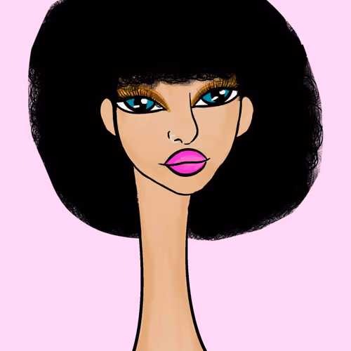 Long Neckie Lady #2561
