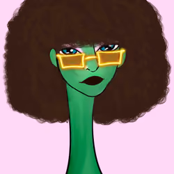 Long Neckie Lady #2861