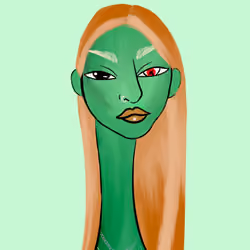Long Neckie Lady #797