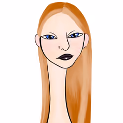 Long Neckie Lady #2613