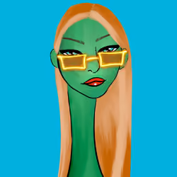 Long Neckie Lady #2795