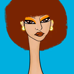 Long Neckie Lady #1502