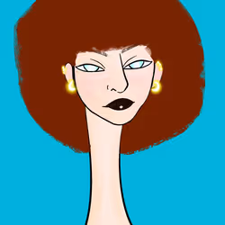 Long Neckie Lady #3035