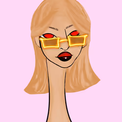 Long Neckie Lady #1581
