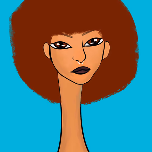 Long Neckie Lady #2813