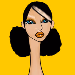 Long Neckie Lady #2598
