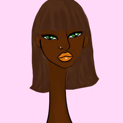Long Neckie Lady #39