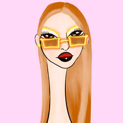 Long Neckie Lady #2301