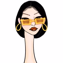 Long Neckie Lady #2212
