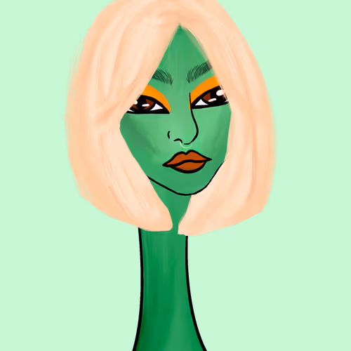 Long Neckie Lady #2688