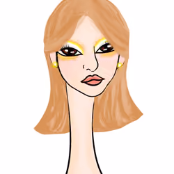Long Neckie Lady #2053