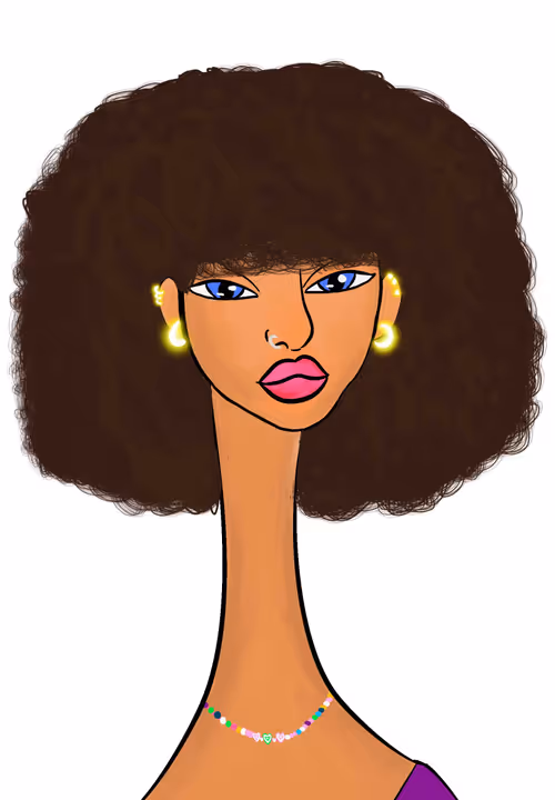 Long Neckie Lady #3324