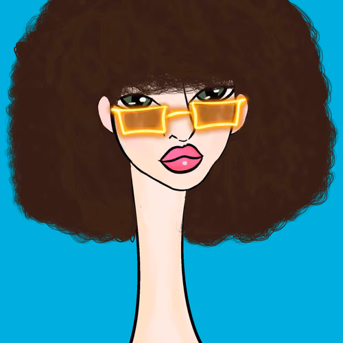 Long Neckie Lady #1518