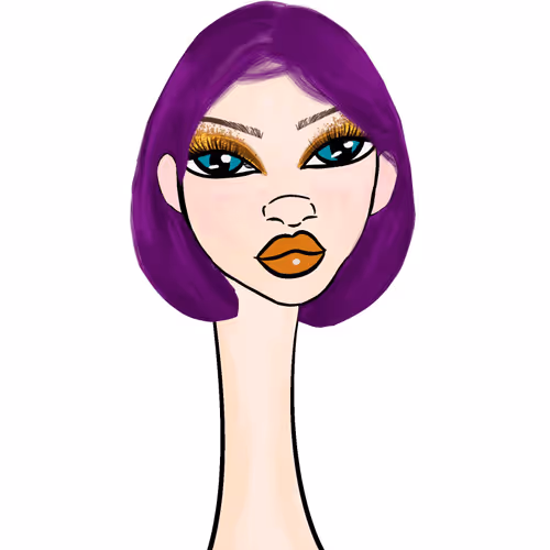 Long Neckie Lady #3184