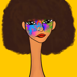 Long Neckie Lady #723