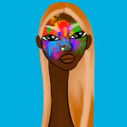 Long Neckie Lady #353