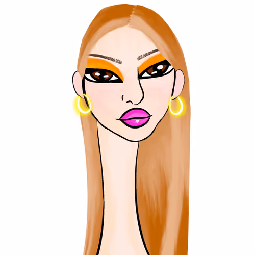 Long Neckie Lady #2901