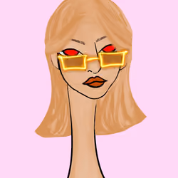 Long Neckie Lady #2823