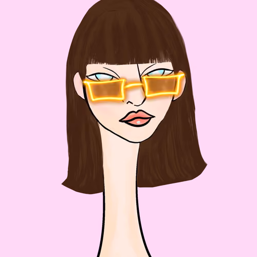 Long Neckie Lady #570