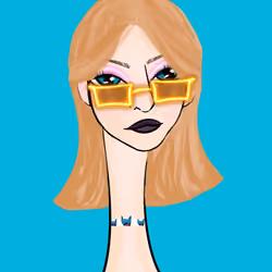 Long Neckie Lady #684